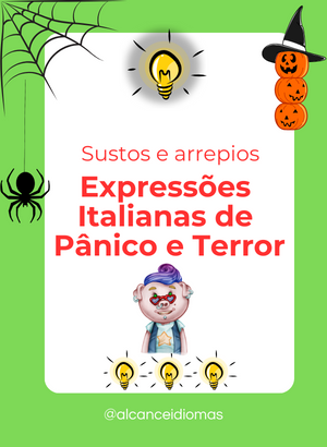 Expressões Italianas de Pânico e Terror: Uma Aula Temática de Halloween