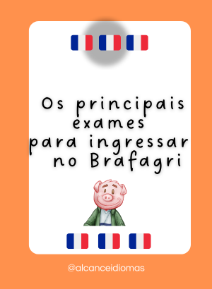 Os principais exames para ingressar junto ao Brafagri.