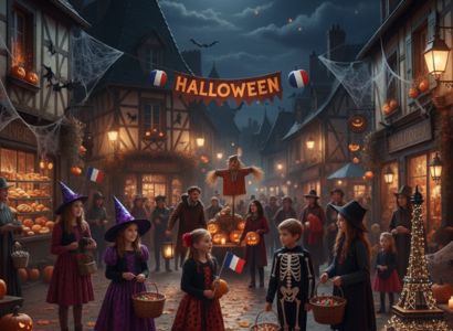 🎃 Halloween en français: aprenda francês com abóboras, fantasmas e doces! 👻