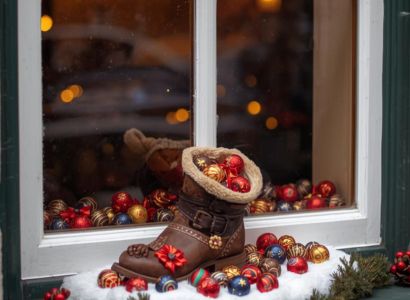 St. Nikolaus Tag! . Curiosidade sobre o sapato na janela e chocolates.