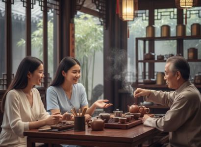 A Cultura do Chá: Vocabulário e Etiqueta numa Casa de Chá Chinesa