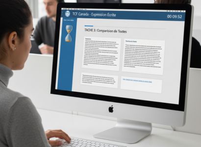 Expressão Escrita no TCF Canada: Como Dominar a Tarefa 3 (Comparação de Textos)