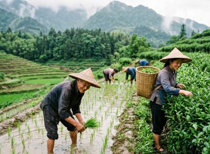 Guyu: como a chuva de grãos conecta agricultura, chá e tradição na China 🌱🍵