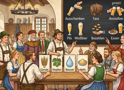 Dia da Cerveja Alemã: descubra a Reinheitsgebot e aprenda o vocabulário de cervejaria em alemão 🍺🇩🇪