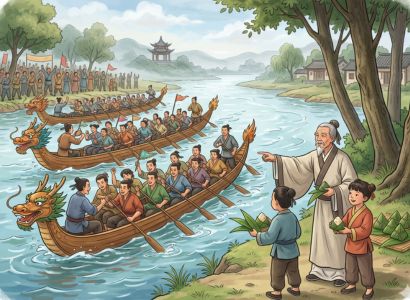Dragon Boat Festival Duanwu: a lenda de Qu Yuan e os Zongzi 🇨🇳🐉