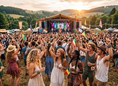 Summer Solstice: vocabulário de verão e festivais de música 🇺🇸☀️🎶