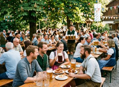 Biergarten: as regras sociais dos “jardins de cerveja” alemães 🇩🇪🍺