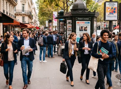 La Rentrée O grande retorno cultural e político da França em setembro