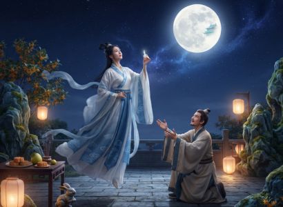 🌕 A Lenda de Chang’e: A História por Trás do Festival do Meio Outono