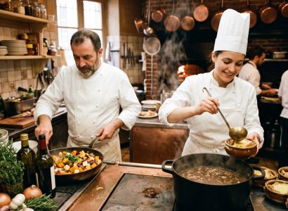 🥖 Cozinha de Bistrô: Pratos Clássicos de Outono na França